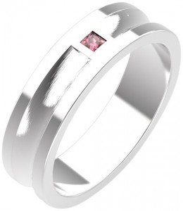 bague argent homme